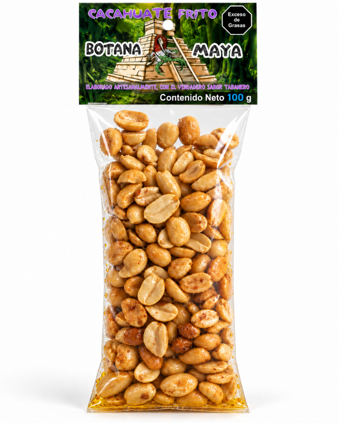 Cacahuate Frito Botana Maya de 100 g